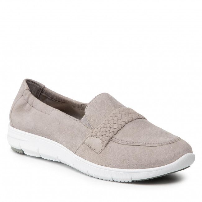 Scarpe basse CAPRICE - 9-24754-28 Lt Grey Suede 201