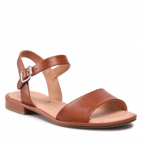 Sandali CAPRICE - 9-28121-28 Cognac Nappa 303
