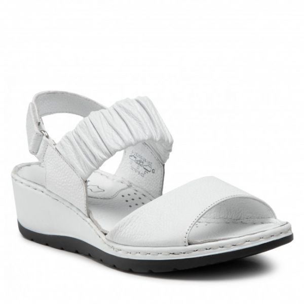 Sandali CAPRICE - 9-28250-28 White Nappa 102