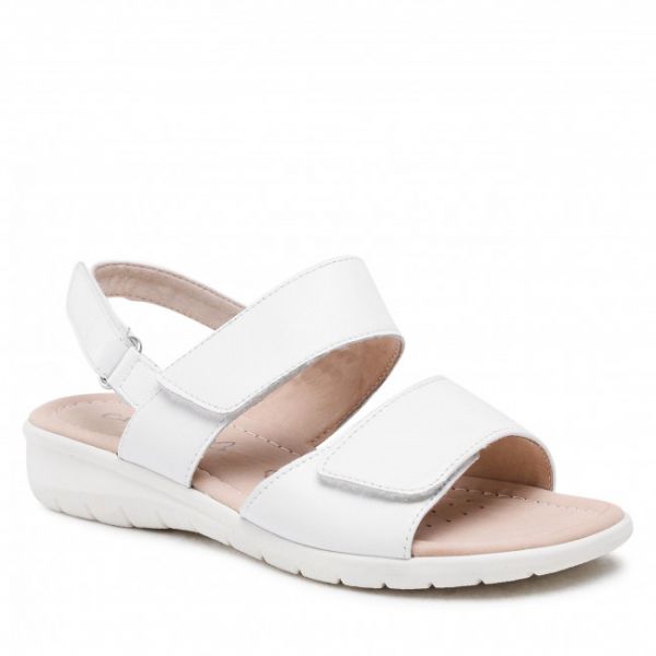 Sandali CAPRICE - 9-28650-28 White Perlato 139