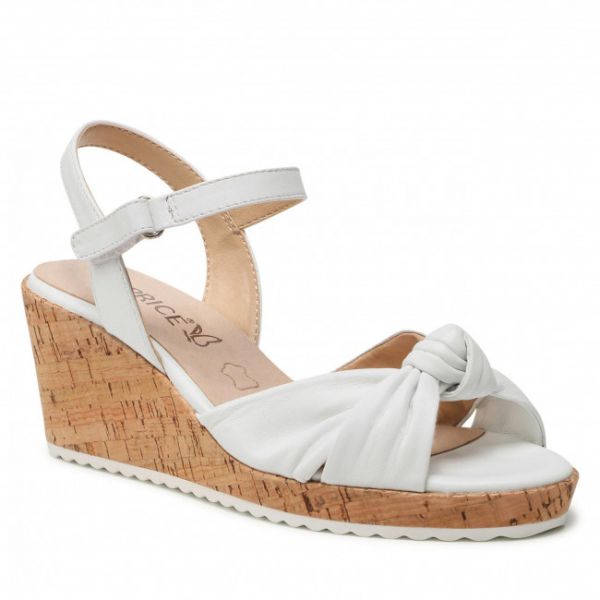 Sandali CAPRICE - 9-28723-28 White Nappa 102