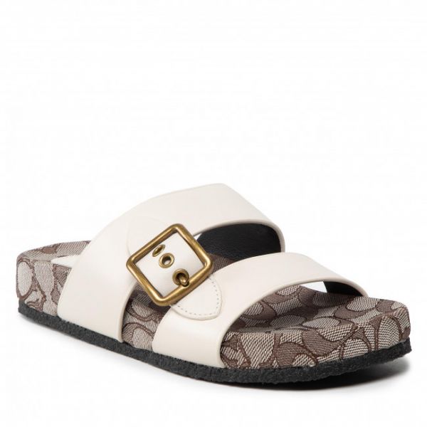 Ciabatte Coach - Addison Leather C8899 Chalk Ciabatte Coach - Addison Leather C8899 Chalk