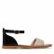 Sandali NESSI - 38218 Czarny/Beż