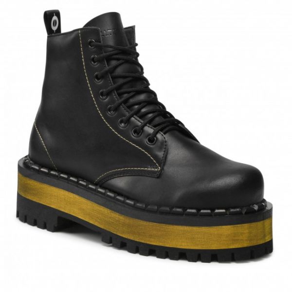 Anfibi ALTERCORE - 653 Vegan Black/Yellow
