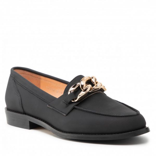 Loafers BALDACCINI - 1654000 Czarny Mat Loafers BALDACCINI - 1654000 Czarny Mat