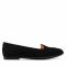 Loafers BALDACCINI - 1665500 Czarny Zamsz