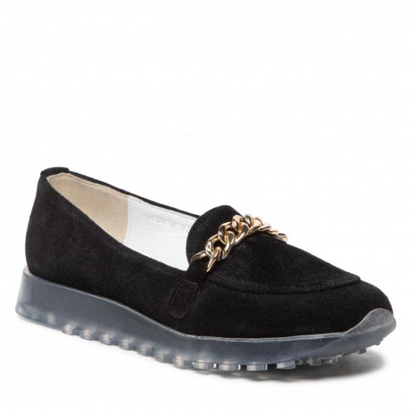 Scarpe basse BALDACCINI - 167600 Czarny Welur Scarpe basse BALDACCINI - 167600 Czarny Welur