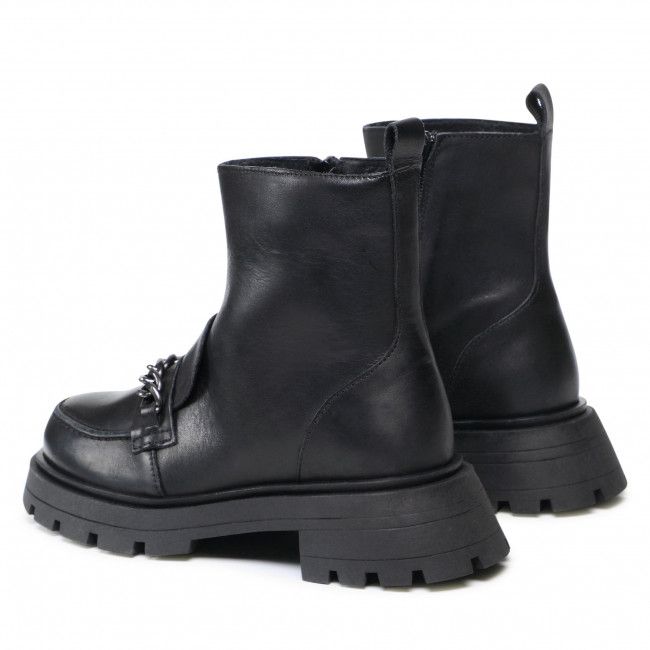 Tronchetti VERO MODA - Vmmileo Leather Boot 10262373 Black