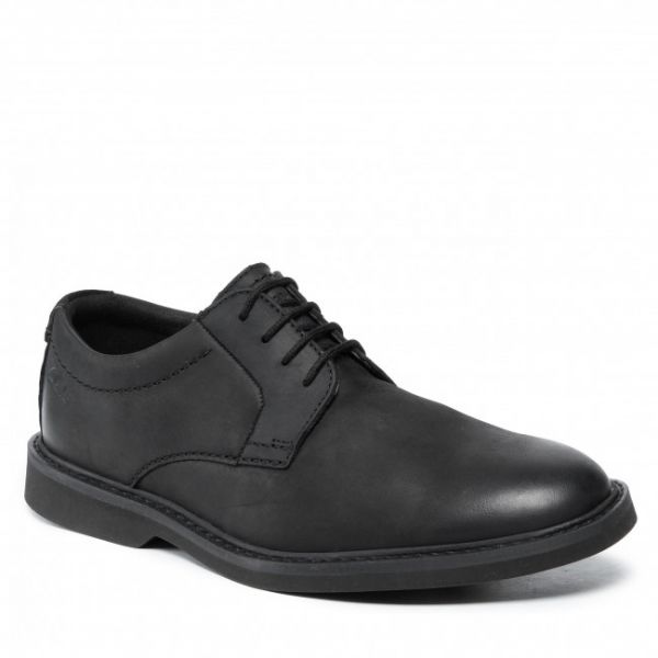 Scarpe basse CLARKS - Atticus Ltlace 261632397 Black Leather Scarpe basse CLARKS - Atticus Ltlace 261632397 Black Leather