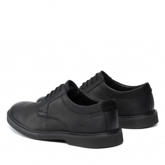 Scarpe basse CLARKS - Atticus Ltlace 261632397 Black Leather