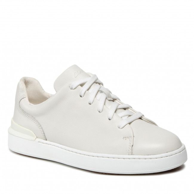 Sneakers Clarks - CourtLite Lace 261638857 White Leather