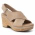 Sandali CLARKS - Giselle Cove 261582004 Sand