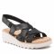 Sandali CLARKS - Jillian Spring 261651224 Black Leather