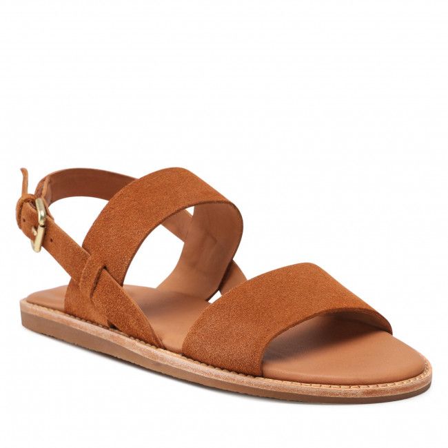 Sandali CLARKS - Karsea Strap 261585384 Tan Suede