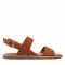 Sandali CLARKS - Karsea Strap 261585384 Tan Suede