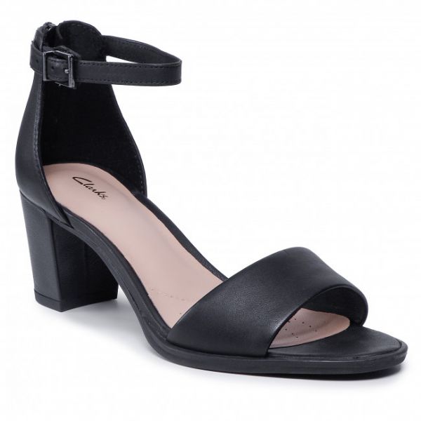 Sandali CLARKS - Kaylin60 2 Part KAYLIN60 Black