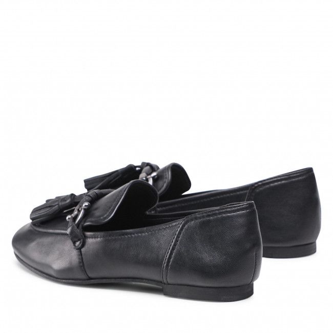 Loafers CLARKS - Pure2 Tassel 261613154 Black Leather