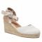 Espadrillas CASTAÑER - Carina/6/032 021769-4078 Blanco/Oro