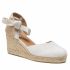 Espadrillas CASTAÑER - Carina/6/032 021769-4078 Blanco/Oro
