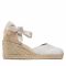 Espadrillas CASTAÑER - Carina/6/032 021769-4078 Blanco/Oro