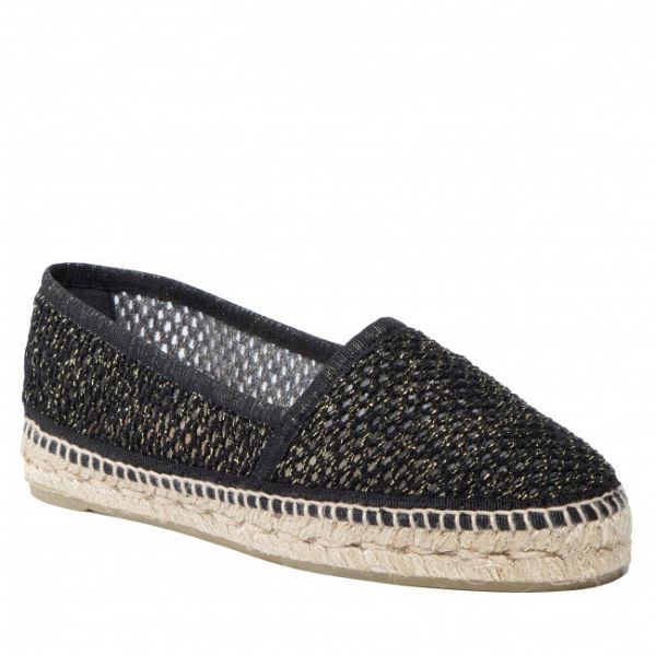 Espadrillas CASTAÑER - Kuki/083 022631-4023 Negro/Oro