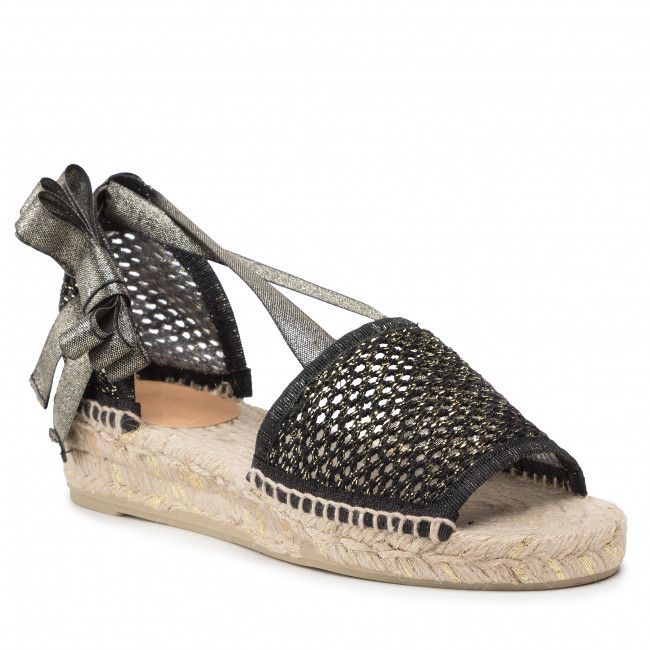 Espadrillas CASTAÑER - Sole/2/083 022632-4023 Negro/Oro