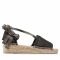 Espadrillas CASTAÑER - Sole/2/083 022632-4023 Negro/Oro