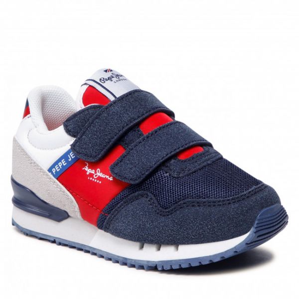 Sneakers Pepe Jeans - London One Bk PBS30523 Navy 595 Sneakers Pepe Jeans - London One Bk PBS30523 Navy 595