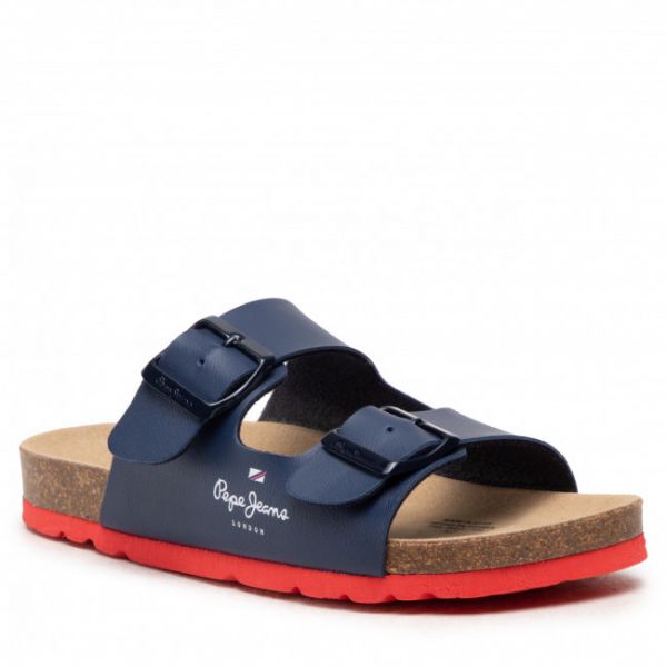 Ciabatte Pepe Jeans - Bio Corp PBS90051 Navy 595 Ciabatte Pepe Jeans - Bio Corp PBS90051 Navy 595