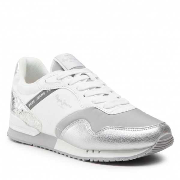 Sneakers PEPE JEANS - London W Snake PLS31314 White 800 Sneakers PEPE JEANS - London W Snake PLS31314 White 800