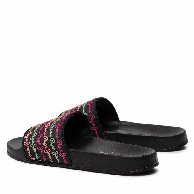 Ciabatte PEPE JEANS - Slider Colors PLS70110 Black 999