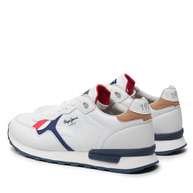 Sneakers Pepe Jeans - Britt Man Flag PMS30805 White 800