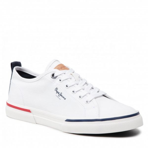 Scarpe sportive Pepe Jeans - Kenton Smart 22 PMS30811 White 800