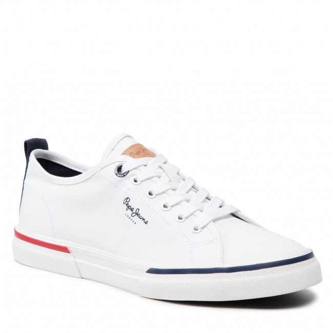 Scarpe sportive Pepe Jeans - Kenton Smart 22 PMS30811 White 800