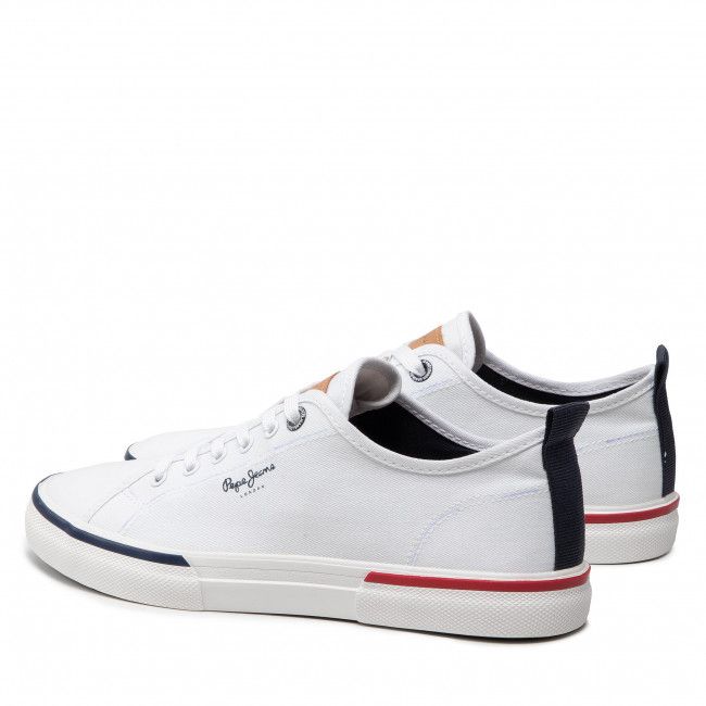 Scarpe sportive Pepe Jeans - Kenton Smart 22 PMS30811 White 800