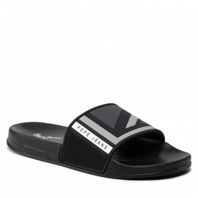 Ciabatte Pepe Jeans - Slider Flag PMS70107 Black 999