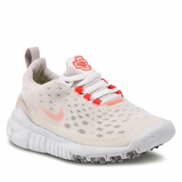 Scarpe NIKE - Free Run Trail Crater DC4456 100 White/Orange/Cream II 1