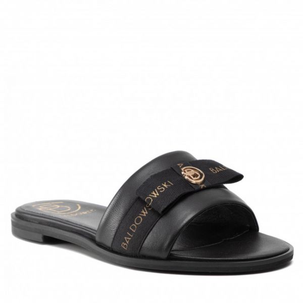 Ciabatte BALDOWSKI - D03880-0621-005 Skóra Czarna
