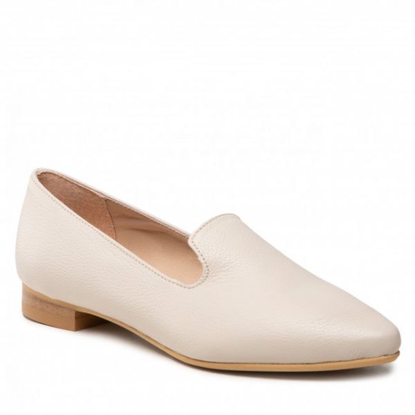 Loafers Oleksy - 3433-F97 Beige Loafers Oleksy - 3433-F97 Beige