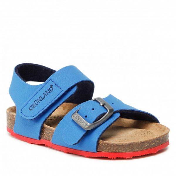 Sandali Grünland - Afre SB0372-40 Royal/Rosso Sandali Grünland - Afre SB0372-40 Royal/Rosso