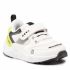Sneakers SHONE - 10260-021 White/Yellow Fluo