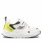 Sneakers SHONE - 10260-021 White/Yellow Fluo