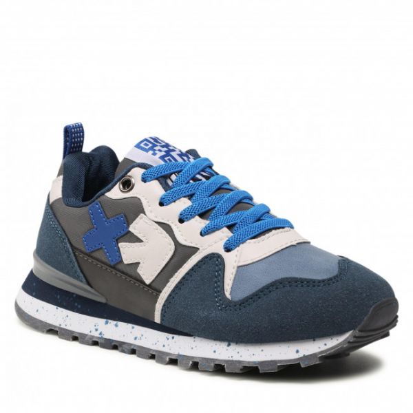 Sneakers Shone - 617K-026 Blue Sneakers Shone - 617K-026 Blue