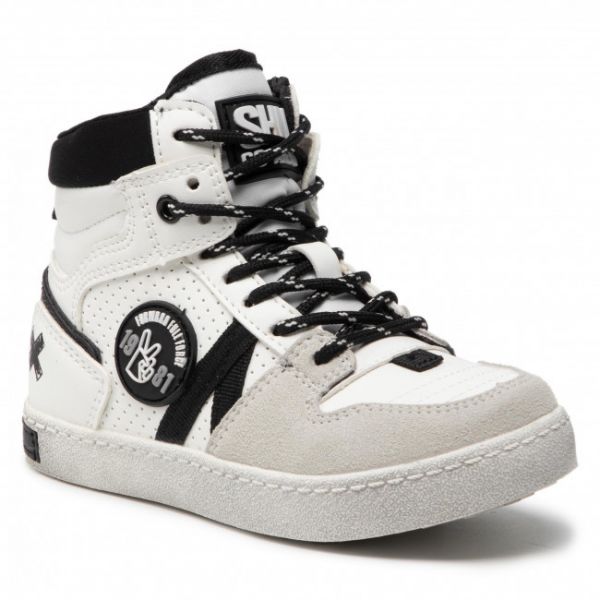 Sneakers Shone - 200-113 White/Black Sneakers Shone - 200-113 White/Black