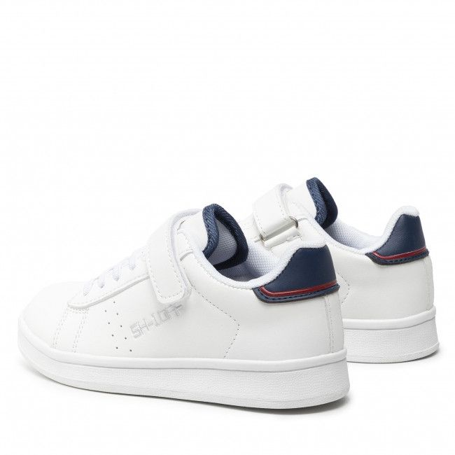 Sneakers SHONE - 15012-130 White Navy/Red