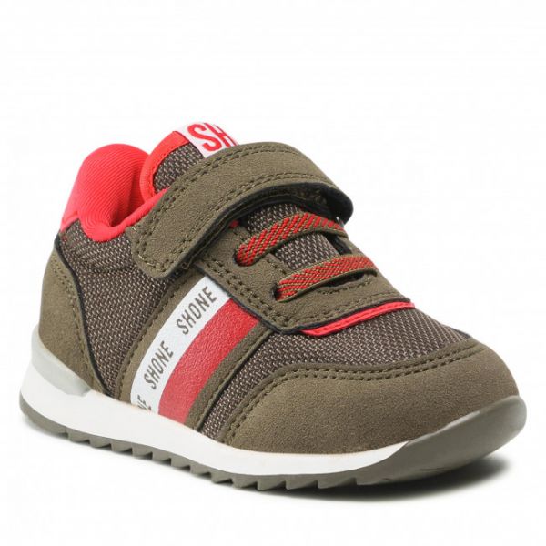 Sneakers SHONE - 6726-022 Kakhy Sneakers SHONE - 6726-022 Kakhy