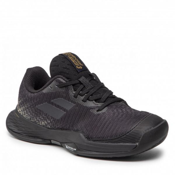 Scarpe BABOLAT - Jet Mach 3 All Court Jr 32S21648 Black/Gold Scarpe BABOLAT - Jet Mach 3 All Court Jr 32S21648 Black/Gold
