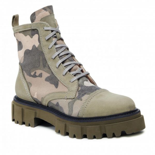 Scarponcini SIMEN - 5058A Moro Zieleń Scarponcini SIMEN - 5058A Moro Zieleń