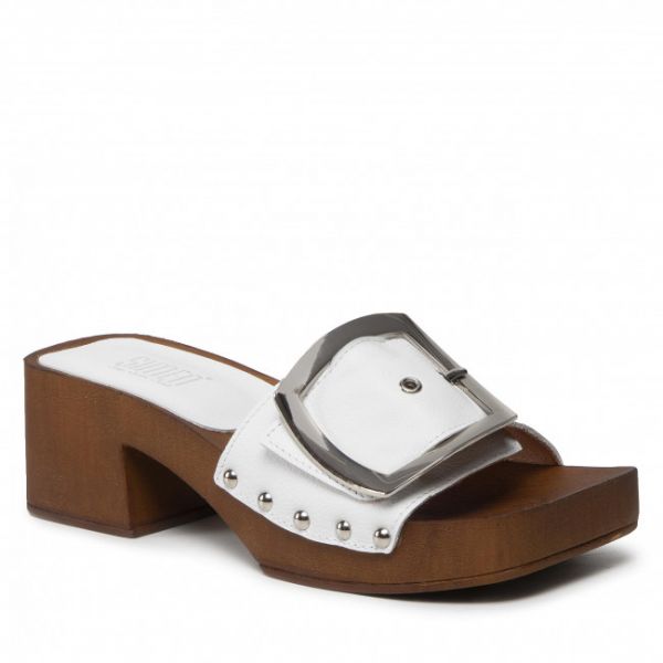 Ciabatte SIMEN - 5007A White Ciabatte SIMEN - 5007A White