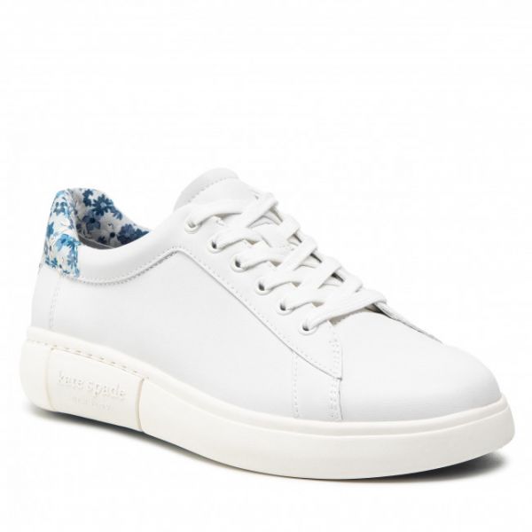 Sneakers KATE SPADE - LIft K7198 Opwht/Flrl Med Blue Sneakers KATE SPADE - LIft K7198 Opwht/Flrl Med Blue